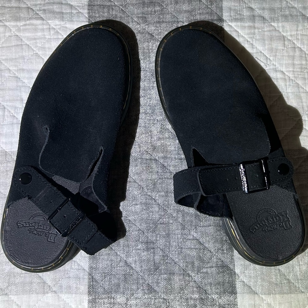Dr. Martens Black Sandals with Adjustable Strap
